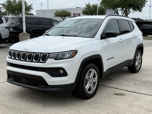 2024 Jeep Compass Latitude White/off-white at Joe Myers Mazda Kia