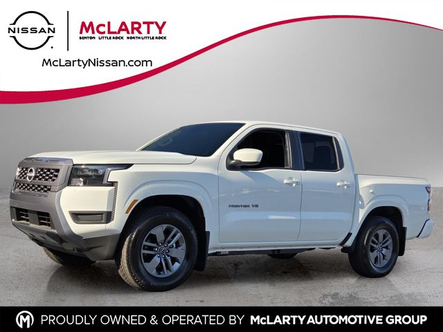 Glacier White 2027 Nissan Frontier Pickup Truck 4X2 9-Speed Automatic Overdrive