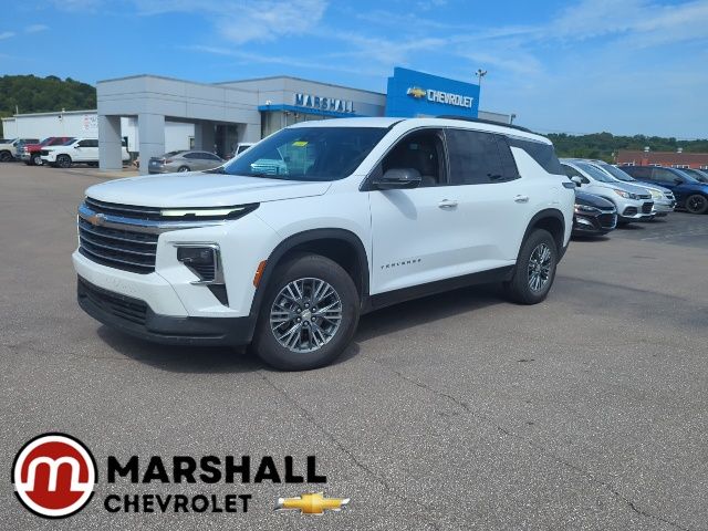Summit White 2025 Chevrolet Traverse SUV / Crossover Front-Wheel Drive 8-Speed Automatic