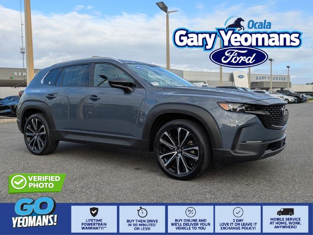 Polymetal Gray Metallic 2025 Mazda CX-50 2.5 S Premium Plus AWD SUV / Crossover All-Wheel Drive 6-Speed Automatic