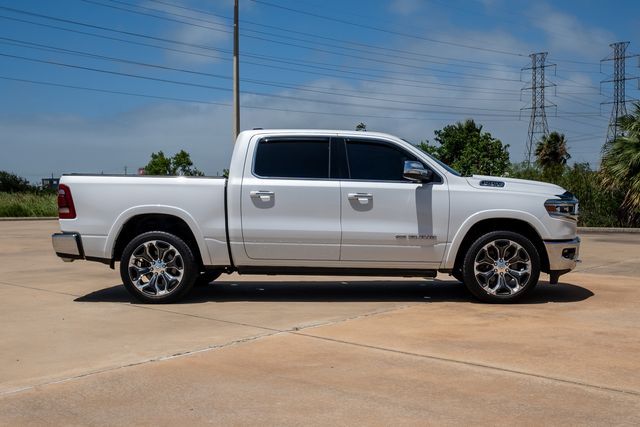2019 Ram 1500 Laramie Longhorn White at DeMontrond Mazda