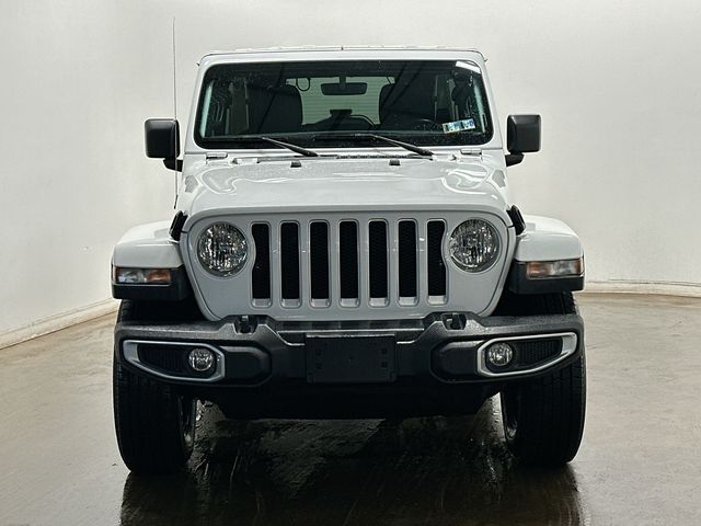 2022 Jeep Wrangler Unlimited Sahara White/off-white at Klick Lewis Buick Chevrolet