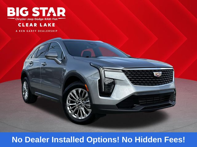 2025 Cadillac XT4 Premium Luxury Silver at Tom Peacock Cadillac