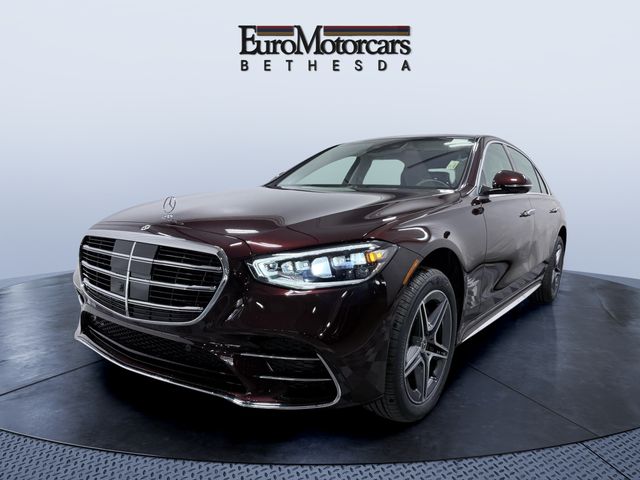 Rubellite Red Metallic 2026 Mercedes-Benz S-Class S 580 4MATIC Sedan All-Wheel Drive 9-Speed Automatic