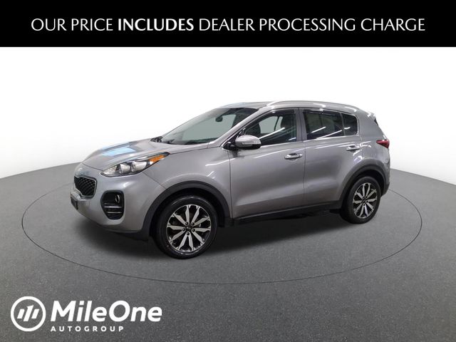 Steel Gray 2019 Kia Sportage SUV / Crossover All-Wheel Drive 6-Speed Automatic Overdrive