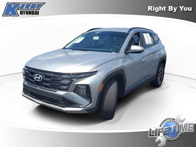 Shimmering Silver 2025 Hyundai Tucson SUV / Crossover All-Wheel Drive 8-Speed Automatic