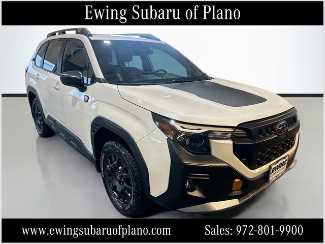 Crystal White Pearl 2026 Subaru Forester SUV / Crossover All-Wheel Drive Continuously Variable Transmission