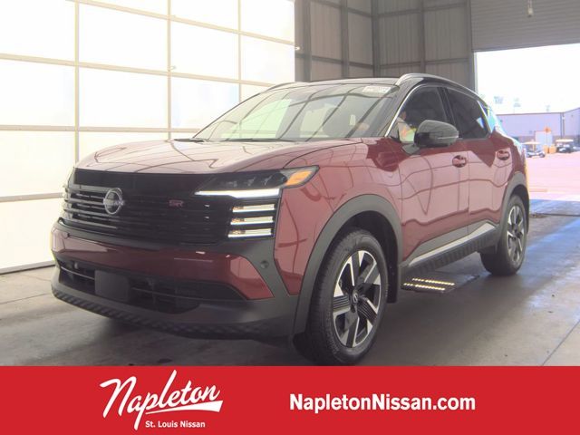 Red (Scarlet Ember/Super Black) 2025 Nissan Kicks SUV / Crossover Front-Wheel Drive Continuously Variable Transmission