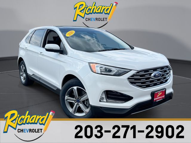 White Metallic 2020 Ford Edge SUV / Crossover All-Wheel Drive 8-Speed Automatic