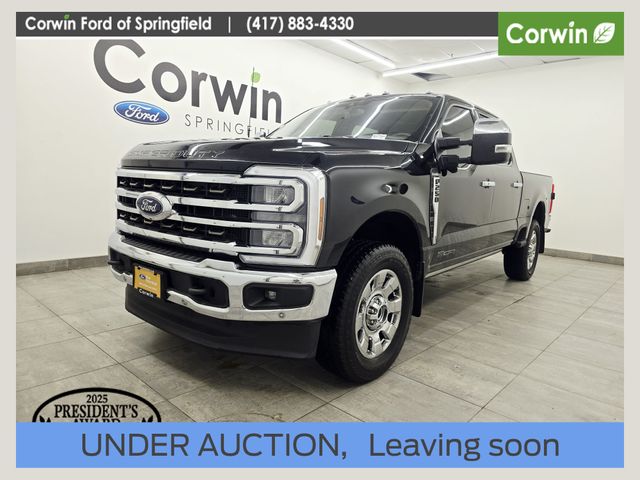 Agate Black Metallic 2025 Ford F-250 Super Duty Pickup Truck Four-Wheel Drive Automatic