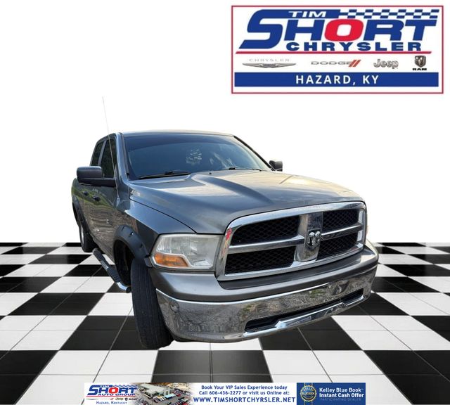 Mineral Gray Metallic Clearcoat/Light Graystone PC 2009 Dodge RAM 1500 Pickup Truck Four-Wheel Drive 5-Speed Automatic