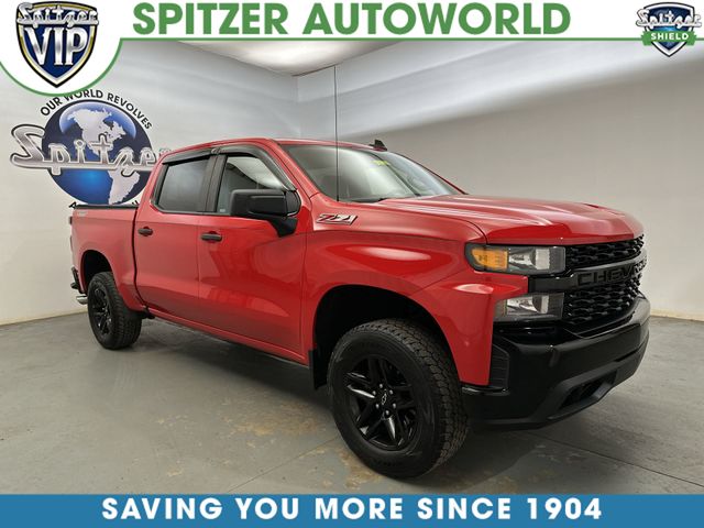Red Hot 2019 Chevrolet Silverado 1500 Pickup Truck Four-Wheel Drive 6-Speed Automatic Overdrive