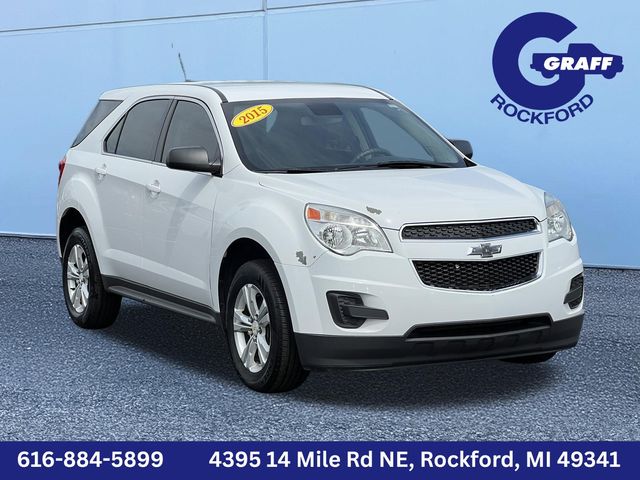 Summit White 2015 Chevrolet Equinox LS FWD SUV / Crossover Front-Wheel Drive 6-Speed Automatic Overdrive