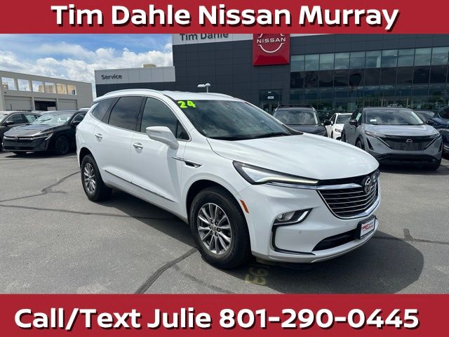 Summit White 2024 Buick Enclave SUV / Crossover Four-Wheel Drive 9-Speed Automatic