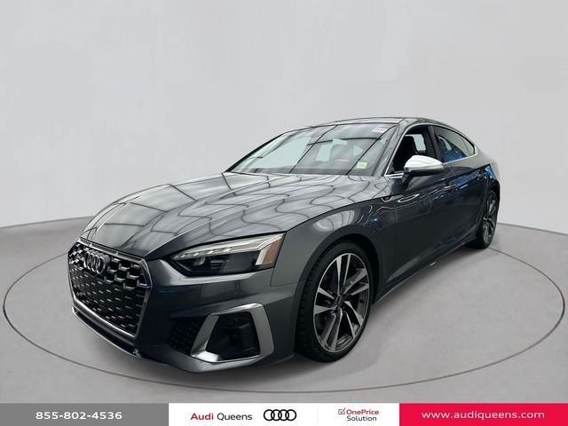 Daytona Gray Pearl Effect 2025 Audi S5 Sportback Sedan All-Wheel Drive 8-Speed Automatic