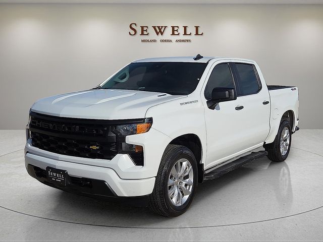 Summit White 2024 Chevrolet Silverado 1500 Pickup Truck Four-Wheel Drive 8-Speed Automatic