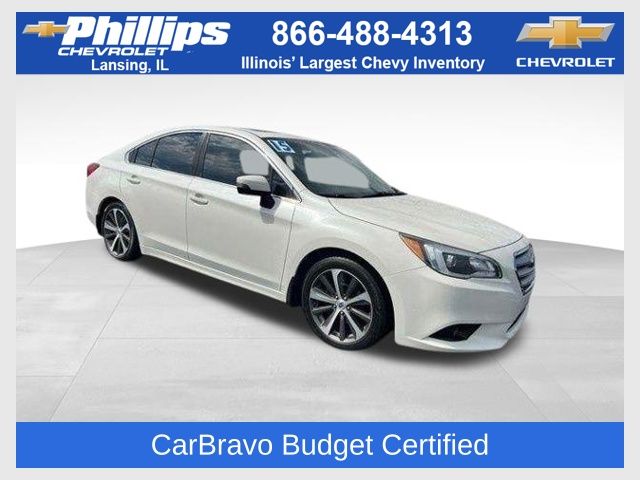 Crystal White Pearl 2015 Subaru Legacy 2.5i Limited AWD Sedan All-Wheel Drive Continuously Variable Transmission