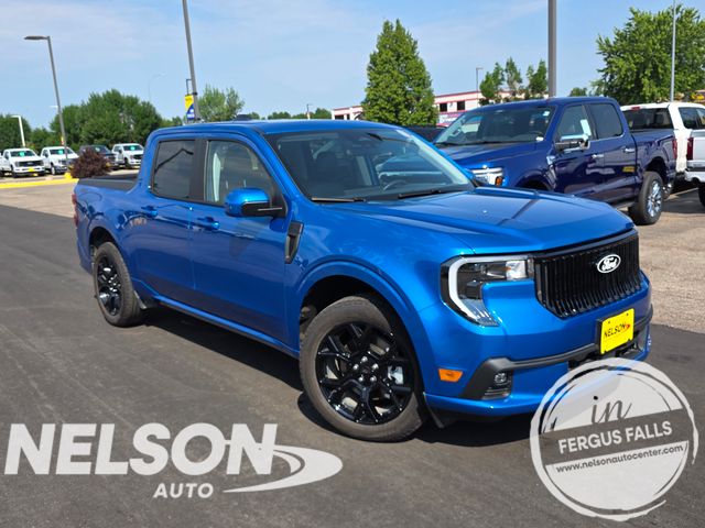 Blue 2025 Ford Maverick Pickup Truck All-Wheel Drive 7-Speed Automatic