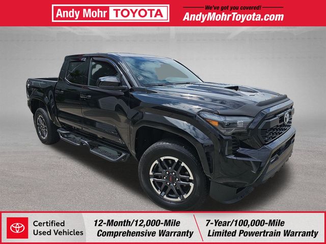 Black 2025 Toyota Tacoma Pickup Truck Four-Wheel Drive 8-Speed Automatic