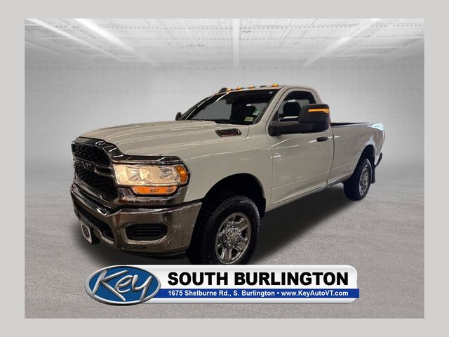 Bright White Clearcoat 2023 RAM 2500 Tradesman LB 4WD Pickup Truck Four-Wheel Drive 8-Speed Automatic