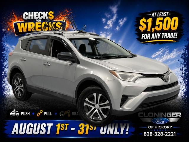 Silver Sky Metallic 2017 Toyota RAV4 SUV / Crossover All-Wheel Drive 6-Speed Automatic