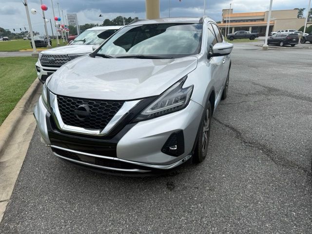 Brilliant Silver Metallic 2023 Nissan Murano SUV / Crossover Front-Wheel Drive Continuously Variable Transmission
