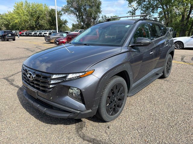 2022 Portofino Gray Hyundai Tucson XRT AWD SUV