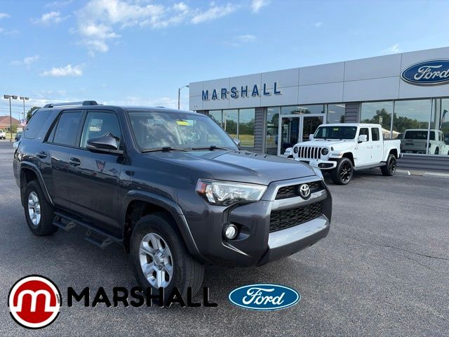 Magnetic Gray Metallic 2019 Toyota 4Runner SUV / Crossover Four-Wheel Drive 5-Speed Automatic Overdrive