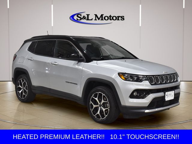 Silver Zynith Metallic Clearcoat 2025 Jeep Compass SUV / Crossover Four-Wheel Drive 8-Speed Automatic