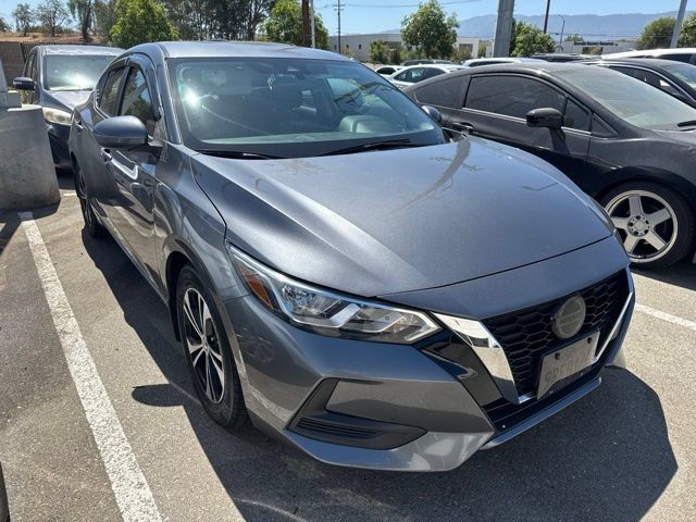 Gray (Gun Metallic) 2022 Nissan Sentra Sedan Front-Wheel Drive Continuously Variable Transmission