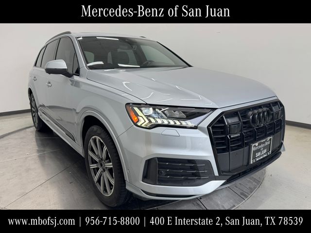 Satellite Silver Metallic 2023 Audi Q7 quattro Premium Plus 45 TFSI SUV / Crossover All-Wheel Drive 8-Speed Automatic