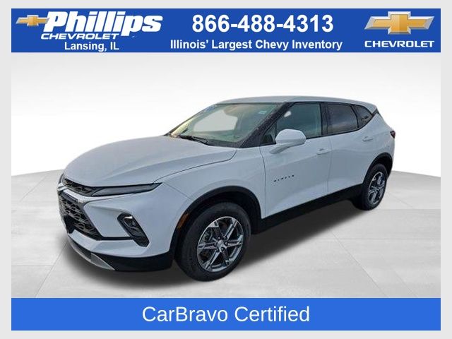 Summit White 2024 Chevrolet Blazer 2LT FWD SUV / Crossover Front-Wheel Drive 9-Speed Automatic Overdrive