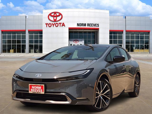 Gray 2026 Toyota Prius Hatchback Front-Wheel Drive Continuously Variable Transmission