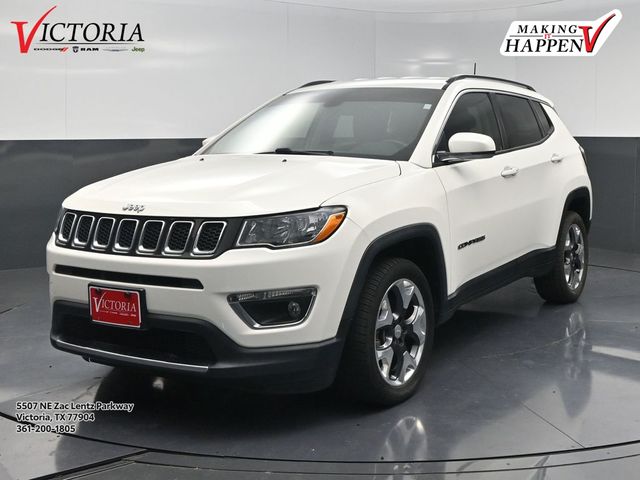 2019 Jeep Compass Limited White at Big Star Chrysler Jeep Dodge Ram 