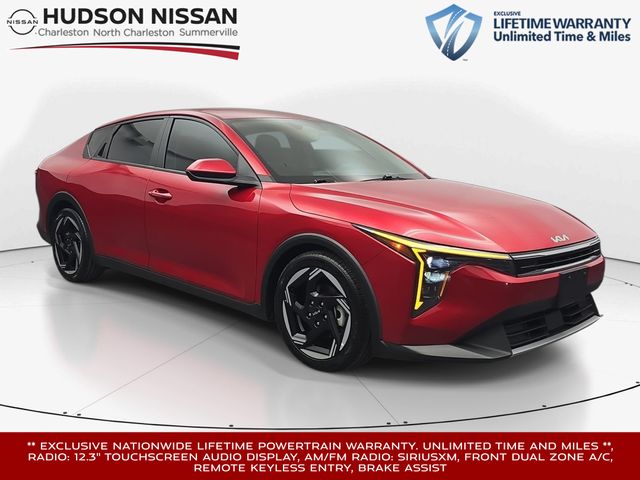Currant Red 2025 Kia K4 EX FWD Sedan Front-Wheel Drive Continuously Variable Transmission