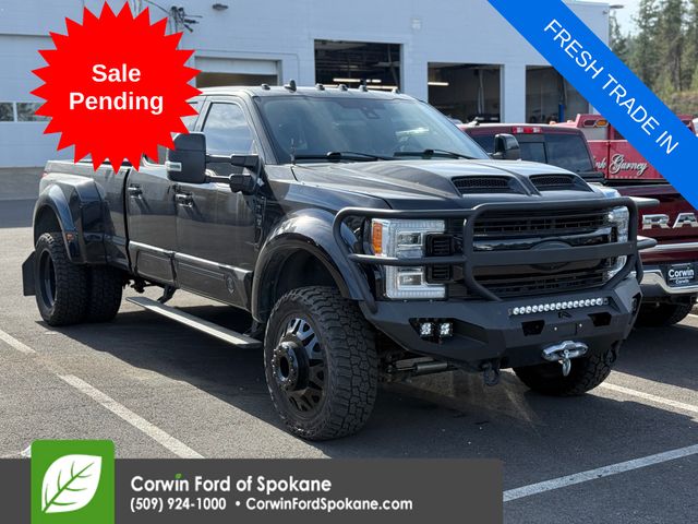 Agate Black Metallic 2019 Ford F-450 Super Duty Pickup Truck Four-Wheel Drive 6-Speed Automatic