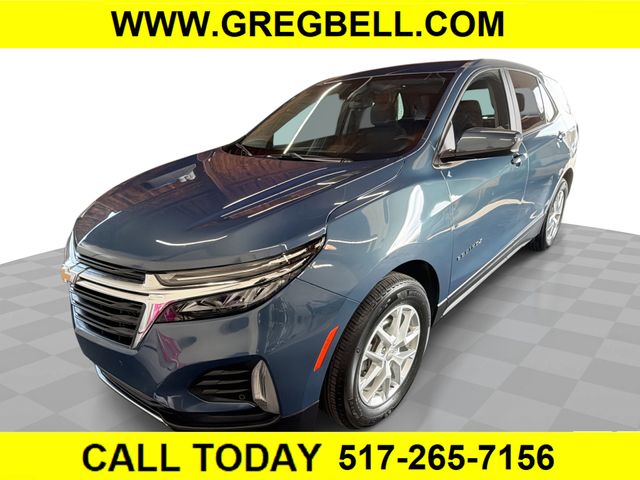 Lakeshore Blue Metallic 2024 Chevrolet Equinox LT FWD with 1LT SUV / Crossover Front-Wheel Drive 6-Speed Automatic Overdrive