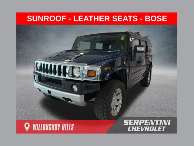 Ultra Marine Metallic 2008 Hummer H2 Luxury SUV / Crossover Four-Wheel Drive Automatic