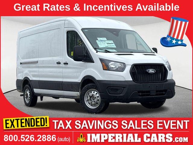 Oxford White 2026 Ford Transit Cargo Van All-Wheel Drive 