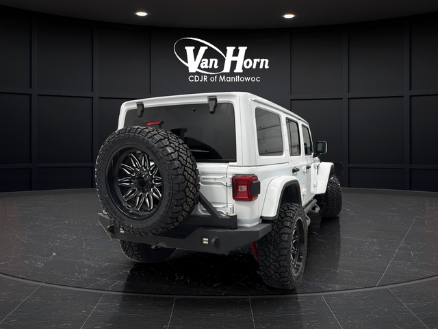 Used 2021 Bright White Clearcoat Jeep Unlimited Rubicon image 7