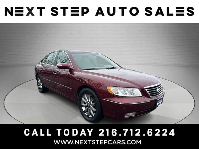 Crimson Red Pearl Mica 2009 Hyundai Azera Limited FWD Sedan Front-Wheel Drive 5-Speed Automatic
