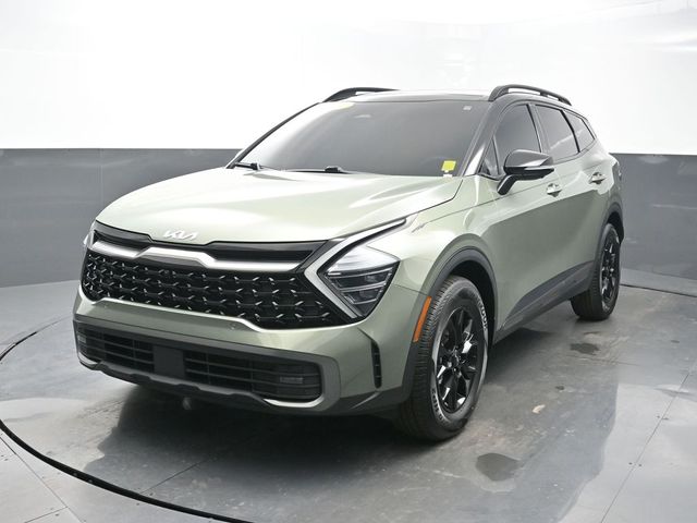 Jungle Green/Ebony Black Roof 2023 Kia Sportage X-Pro Prestige AWD SUV / Crossover All-Wheel Drive 8-Speed Automatic
