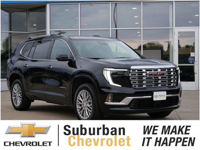 Black (Ebony Twilight Metallic) 2026 GMC Acadia SUV / Crossover Four-Wheel Drive 8-Speed Automatic