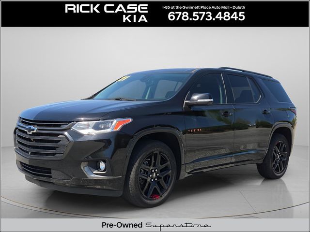 Mosaic Black Metallic 2021 Chevrolet Traverse Premier FWD SUV / Crossover Front-Wheel Drive 9-Speed Automatic