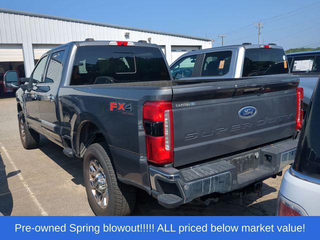 Used 2023 Gray Metallic Ford Lariat image 2