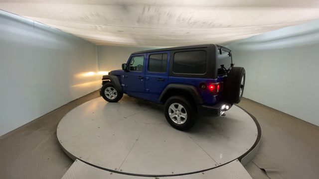 Used 2019 Blue Jeep Unlimited Sport S image 2