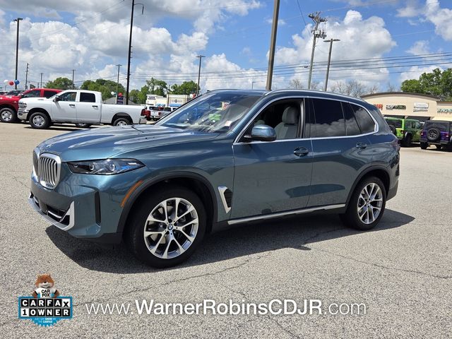 Blue 2025 BMW X5 SUV / Crossover Rear-Wheel Drive 8-Speed Automatic