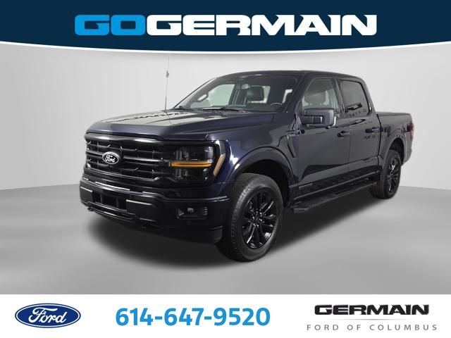 Antimatter Blue Metallic 2024 Ford F-150 Pickup Truck Four-Wheel Drive Automatic