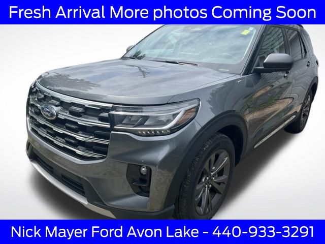 Gray Metallic 2025 Ford Explorer SUV / Crossover All-Wheel Drive Automatic