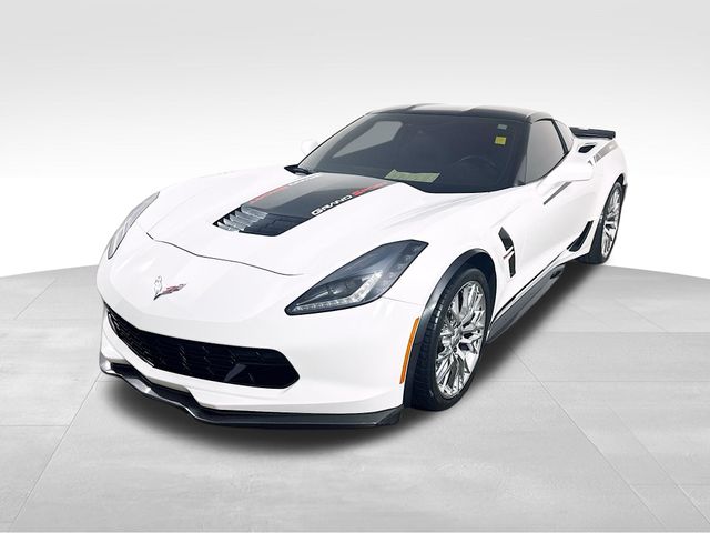 Arctic White 2019 Chevrolet Corvette Grand Sport 1LT Coupe RWD Coupe Rear-Wheel Drive 8-Speed Automatic
